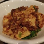 あさくま - サラダバーにあります「麻婆豆腐」です
