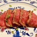 PENTHOUSE GINZA hanare: - 牛たたき