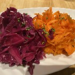 Lier - 人参と紫キャベツのラペ（アップ）