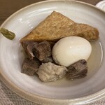 花菜 - おでん　玉子、すじ、厚揚げ