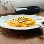 ミサキ イタリアーノ ボッカ - 自家製ベーコンのカルボナーラ