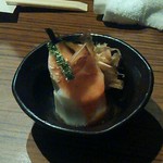 和温 - 突き出し（山芋）