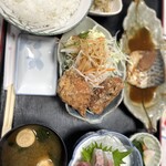 さん味 - 和定食　煮魚　1100円