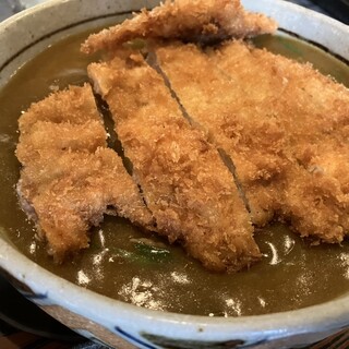 のぶ幸 - 料理写真:カツカレーうどん