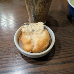 丁子屋 - すった自然薯に海苔と椎茸