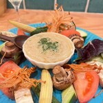 SOUTH BOUND KYOTO - 炭火焼き野菜のバーニャカウダ