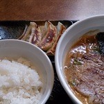 Ramengadou - Ｂセット（醤油ラーメン）￥900