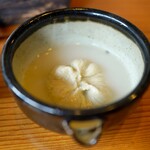 千寿 竹やぶ - そばがき