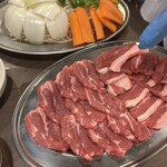 ジンギスカン佐藤 - ジンギスカンセット