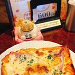 星乃珈琲店 - 料理写真:ハムチーズトースト単品500円