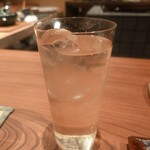 水づき - ジンのソーダ割