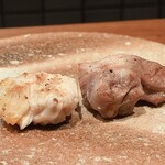 水づき - 雛肉と親肉