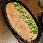 地もの海もの　なかなか - 明太子と山芋の鉄板焼