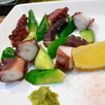 秀寿司 - 【刺身】地物真蛸の蛸ぶつ