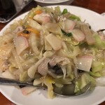 どんく - 皿うどん、アンが多め。