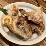 米家 - 石だいかぶとの塩焼900円の半分