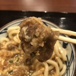 丸亀製麺 八王子打越店 - 旨い肉
