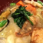 Ootoya - 2015/01 生姜を使ったみぞれあんに、さっくりと揚げたすけそう鱈と野菜のハーモニーがまあまあ