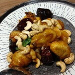 大陸風 - 四川風牡蠣のピリ辛炒め 1980円