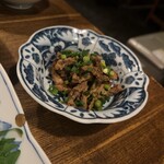 ばんや - イカの肝あえ