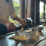 鉄板焼ステーキ 一ッ葉ミヤチク - 