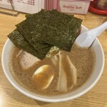 ラーメンだるまや - どろラーメン のりトッピング