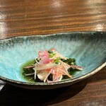 鉄板焼き 牛鳴 - 季節の前菜