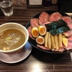 つけ麺 きらり - 特つけチャーシュー煮卵トッピング豪華♪