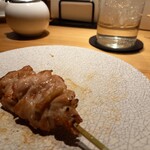 炭火串焼 鶏魚 - 