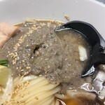 手打ちうどん 温羅 - 私はこの様な物体を見た事も、食べた事もありませんでしたが、相当気に入りました