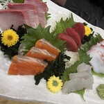 名物屋 - 刺身5点盛り