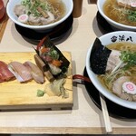 巻き鮨 中華そば 浜八 - 