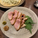 明神下 蕎麦 おしん - 鴨ろーす煮