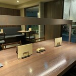 明神下 蕎麦 おしん - 長テーブル