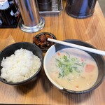 老虎苑 - かす汁定食@600円