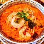 ナーラック - トムヤムクンラーメン (日曜ランチ)