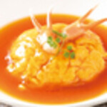 甘酢あんのカニ玉980円（税抜）