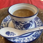 点心爛漫tejima - 上海ガニとふかひれのスープ