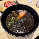 スシロー - 黒胡椒濃口黒醤油ラーメン