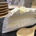 スシロー - ホワイトチョコのケーキ