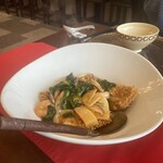 点心爛漫tejima - 中華おこげのトマト餡かけ