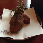 浜湖月 - 掘りごたつの上に干し柿❤︎これは持って帰りました。