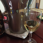 浜湖月 - おビールの後は白ワインをいただきました❤︎