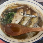 烈志笑魚油 麺香房 三く - 