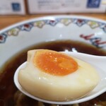 白河手打らーめん　うさぎ - ゆで卵1/2もトッピング！！