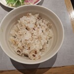 しゃぶしゃぶれたす - 雑穀米・その1です。