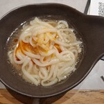 しゃぶしゃぶれたす - 稲庭うどんです。