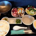 Farm Dining MOCO - ラムしゃぶ定食 1,890円(税込)