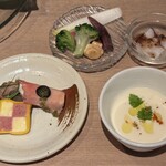 橙家 横浜みなとみらい東急スクエア店 - 先付と前菜