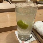 浅草壽司清 - ライムサワー